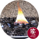 Fire Pit Glass - Black Mirror - 7576